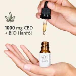 AD.MONT CBD ÖL 10ml 10% (1000mg CBD) – Bild 2